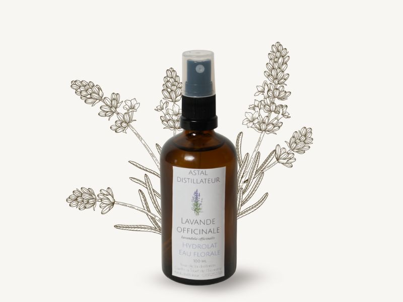 Hydrolat de Lavandin 1 Bouteille d'hydrolat de lavande officinale